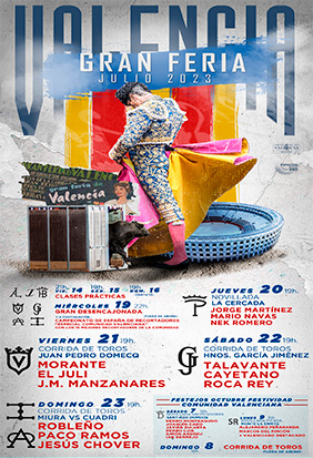 toros valencia julio