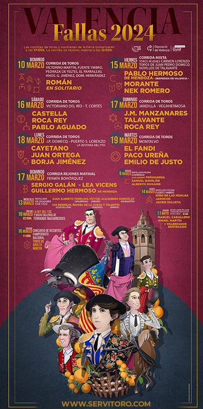 cartel toros Valencia