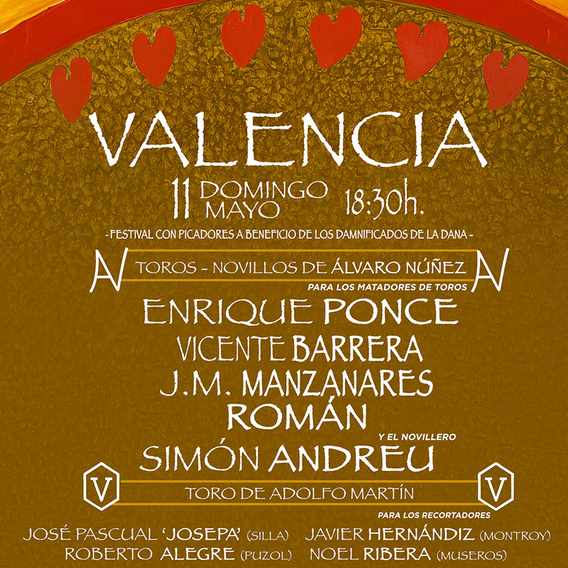 Festival taurino Valencia - DANA
