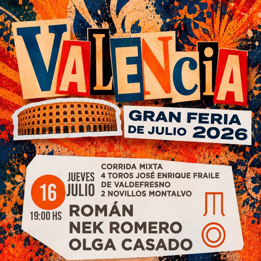 Feria de Julio de Valencia - Corrida de toros