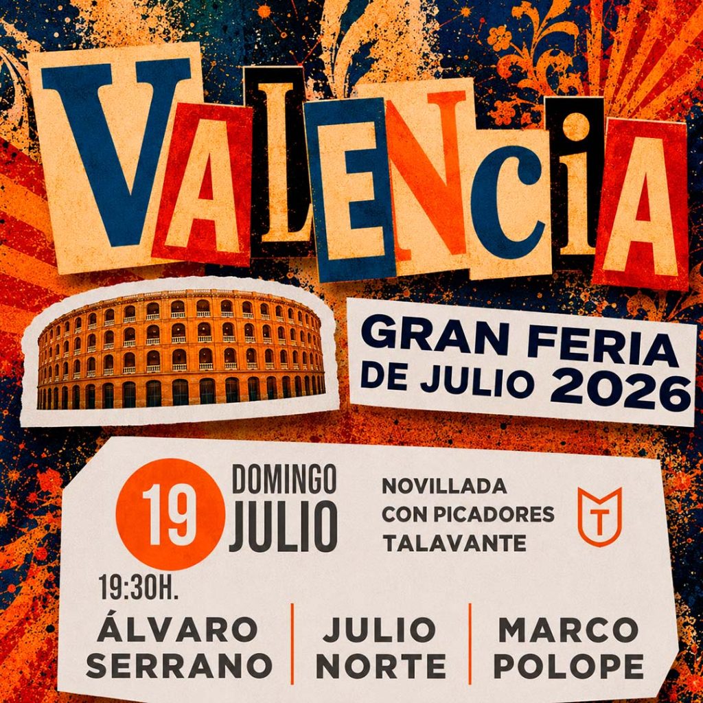 Valencia bullfights July 2026